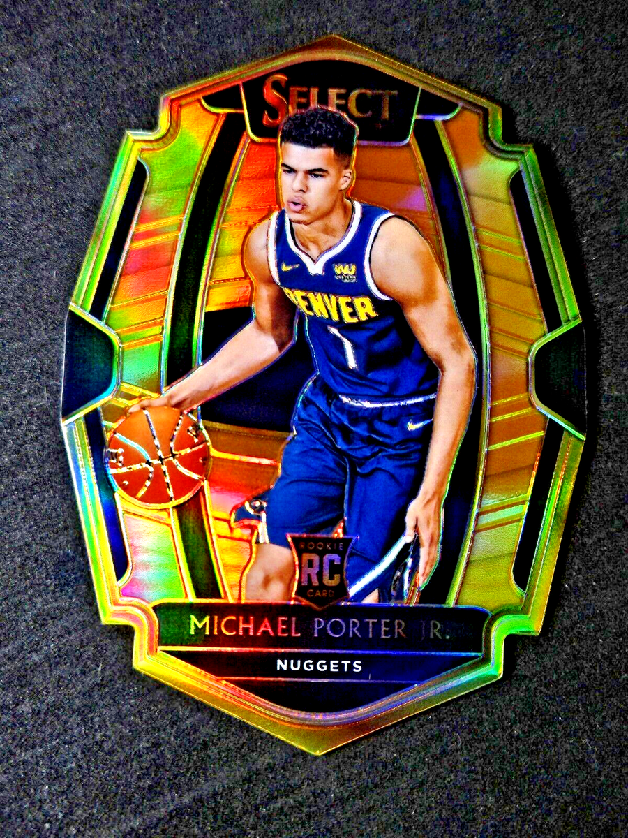 【75シリ】Michael Porter Jr. RC Select Prizm 2018-19 MICHAEL PORTER JR Select Premier Level Die-Cut Orange
