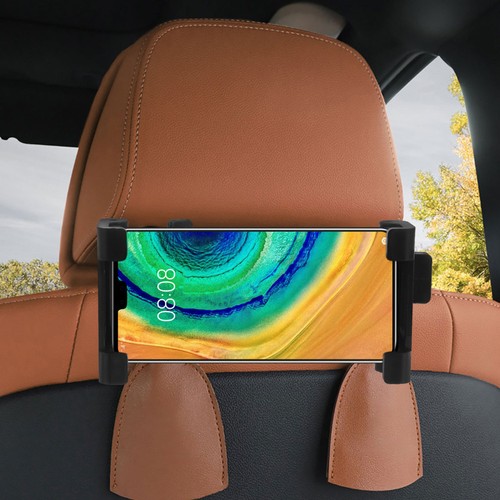 Car Rear Pillow Mobile Phone Holder Decorations for Women Headrest Tablet Mount - 第 8/12 張圖片