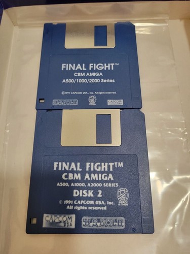 Amiga Final Fight boxed with manual - Picture 10 of 16