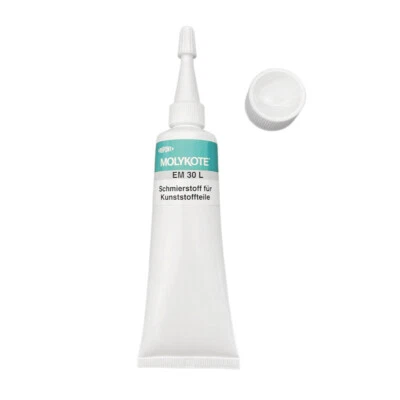 MOLYKOTE EM-30L Fett 50ml (399,00€/L) Kunststoff Getriebe Drucker Nähmaschine