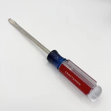 Craftsman Sears NOS 1/4 x 6" Slotted Flat Screwdriver, Made in USA, 41584 WF