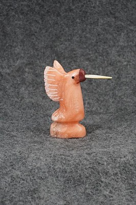 Humming Bird Zuni Fetish Carving - Justin Red Elk