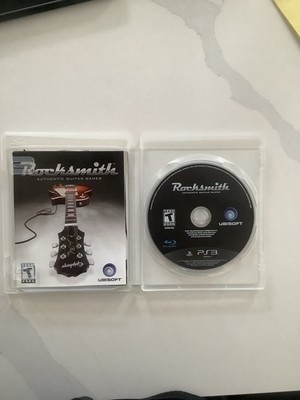 PS3 Rocksmith Authentic Guitar Games CIB Tested