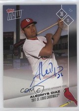 2017 Topps Now Road to Opening Day Auto Aledmys Diaz #OD-363A Auto a2v