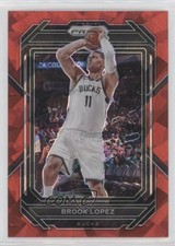 2022-23 Panini Prizm Red Ice Prizm Brook Lopez #94 fm0