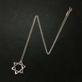 EGA TIFFANY&CO. Collar Colgante Estrella de David Peretti Plata 925/6CE2203