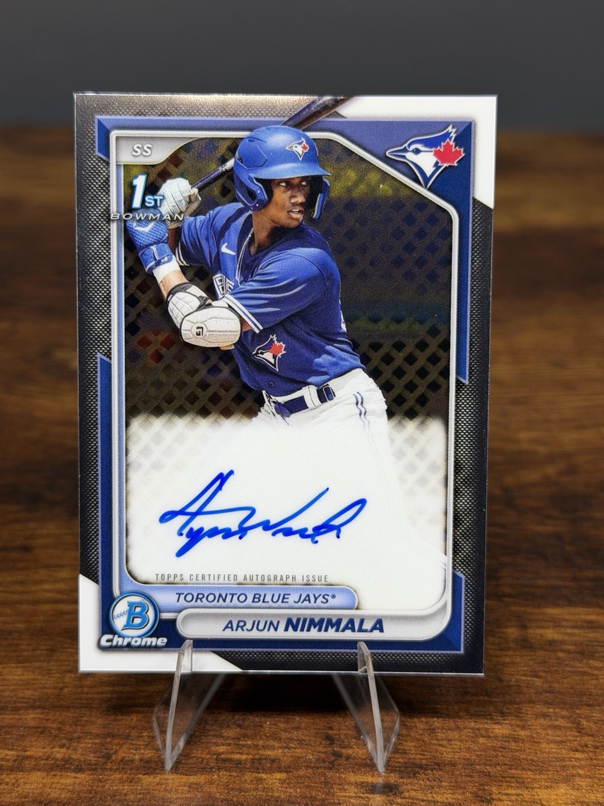 2024 Bowman Chrome 1st #CPA-AN Arjun Nimmala Auto
