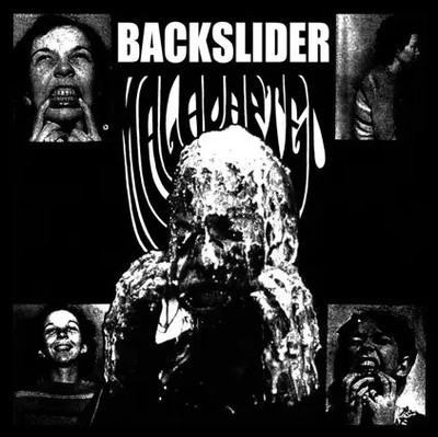 Backslider Maladapted Vinyl Single 7inch NEAR MINT To Live A Lie