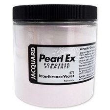 Jaquard Pearl Ex Powdered Pigments 4oz- 673 Interference Violet - 5A002HFS-1GJZB