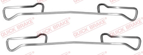 Quick Brake Zubehörsatz, Scheibenbremsbelag 109-1150 - Bild 6