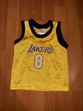 Vintage RARE Mighty Mac La Lakers Jersey #8 Kobe Bryant Los Angeles Made in Usa