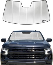 Windshield Sun Shade For Chevy Silverado Gmc Sierra 1500 2500 3500 Wt Custom