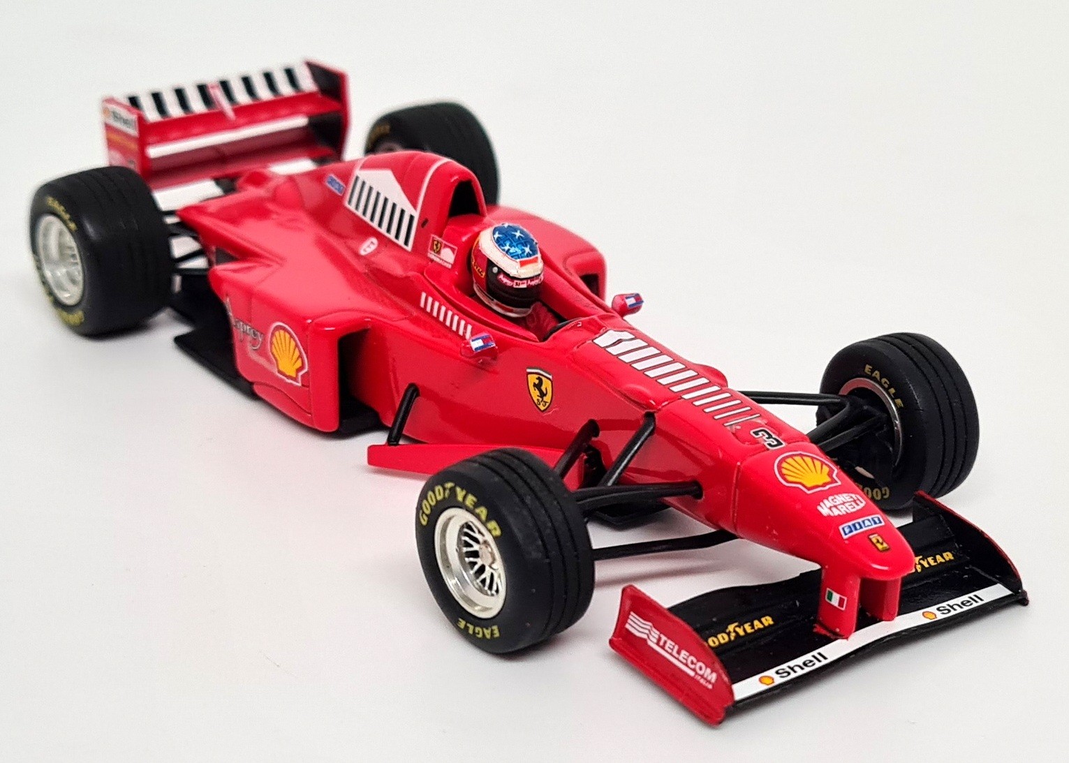 Minichamps 1/43 - Ferrari 1998 Launch Ver M. Schumacher  F1 Model Car 510 984393