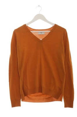THE BASICS C&A V-Ausschnitt-Pullover Damen Pullover Gr. DE 36 hellorange