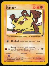 Mankey 81/110 Common Legendary Collection Pokemon Lightly Played on eBay