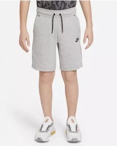 Nike Kids Tech Fleece Shorts Gray Sz Large DA0826-063 - Picture 5 of 5