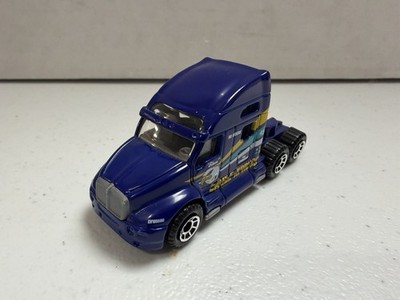 MATCHBOX Kenworth T-2000 SEMI TRUCK TRACTOR TRAILER Blue Eagle Xpress #13 of 100