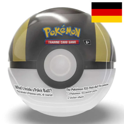 Pokemon - Hyperball Tin Box Herbst 2025 (3 Boosterpacks) - DEUTSCH - NEU & OVP!