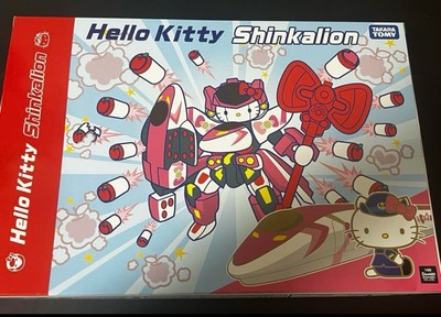 Pla-rail Shinkansen Deformed Robo SHINKALION DXS Hello Kitty Figure USED