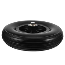 8 Inch Replacement Solid Pu Wheelchair Front Wheels Anti Slip Tires For Adults