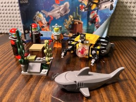 LEGO&reg; 60091 City Deep Sea Starter Set (100% complete w/ Instructions)