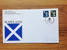 Scotland New Definitive Vales 1976  First Day Cover , Edinburgh pmk (a)