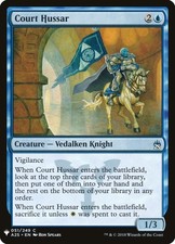 x4 Court Hussar - Mystery Booster - NM - MTG