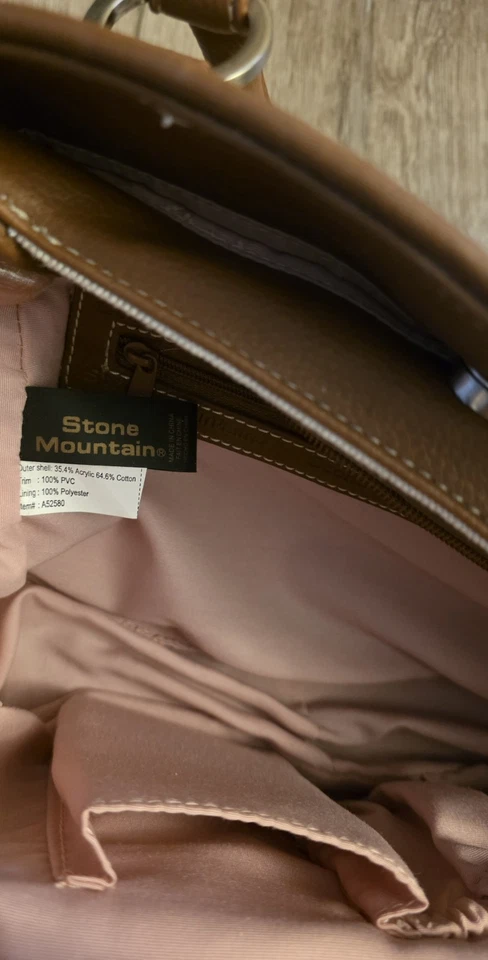 Bolso de mano Stone Mountain de lona con 3 compartimentos con cremallera Foto 4 de 4