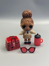 Lol Surprise Sparkle Series Ultra Rare Boss Queen. Gold Suit. Red Bag