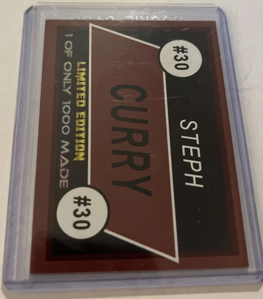 2009-10 Stephen Curry #30 ограниченный выпуск 1 из 1000 сделано - Изображение 2 из 2