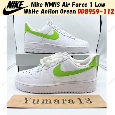 Size 8 - Nike Air Force 1 '07 White Action Green W for sale online