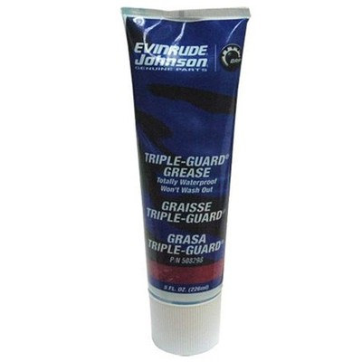 OEM BRP Johnson Evinrude Triple-Guard Marine Grease 8 oz Tube 0508298 8 