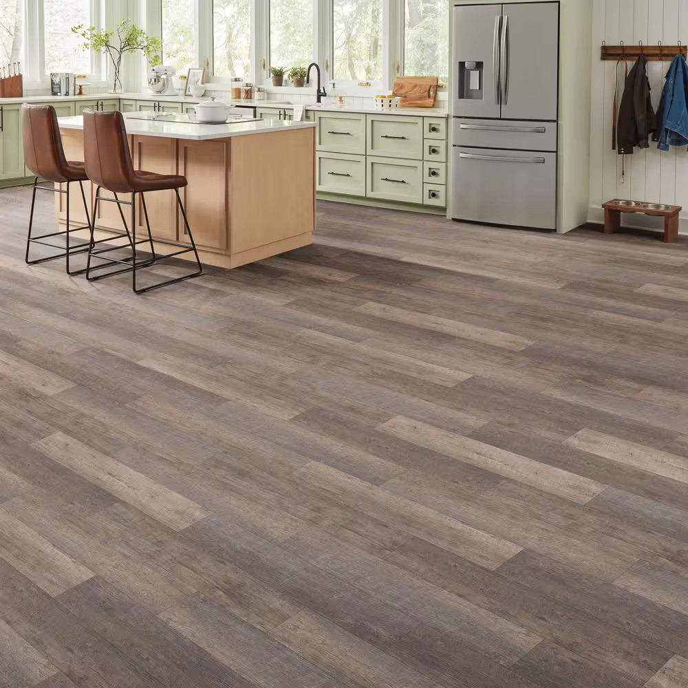 Lifeproof Vinyl Plank Flooring Waterproof Bradbury Hill Wood (18.7-Sq.-Ft./Case)