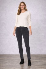 MOTHER The Looker Corduroy Skinny Pants 29 Gray Stretch Women High Rise USA MADE