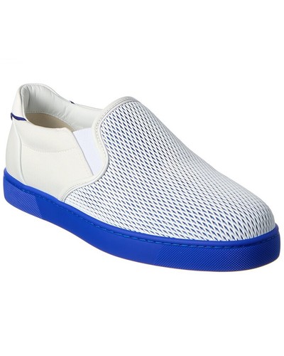 Christian Louboutin Sailor Boat Orlato Canvas & Leather Slip-On Sneaker Men's