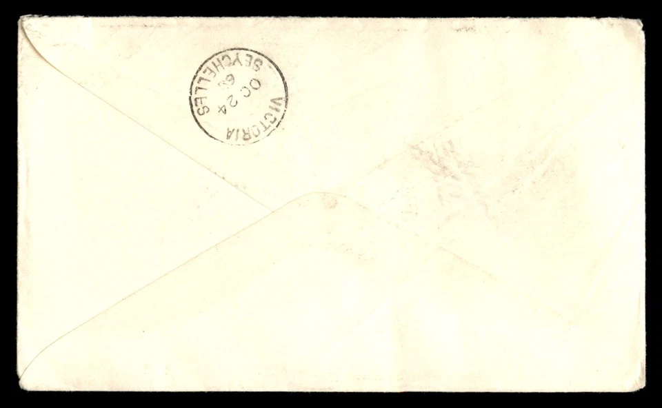 Mayfairstamps Territorio Británico del Océano Índico 1961 Desroches Island Victoria to E Foto 2 de 2