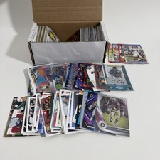 Box Of Football Cards Over 150 Cards