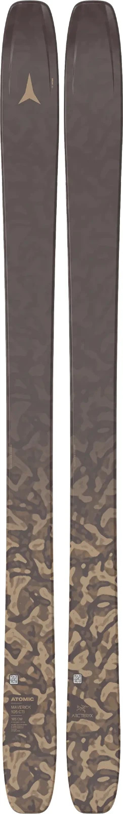 New Atomic Maverick 105 CTI Arc’teryx Edition Skis - 178cm ($1,200 retail)