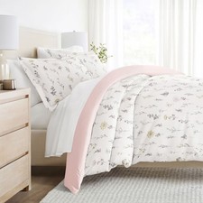 Soft Farmhouse Florals Premium 3PC Duvet Cover  Shams Set, Ultra Soft
