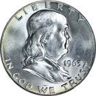 1963-P Franklin Half Dollar PCGS MS64 Great Eye Appeal Strong Strike