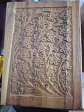 Wooden Urn for, Cremation Funeral Urn, Pet Memorial, Decorative Keepsake Ash Box