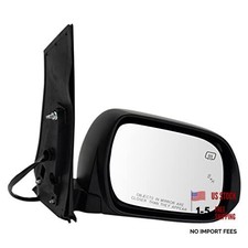 Passenger Side Mirror Assembly Power Heated Blind Spot Paint to Match MAR08740