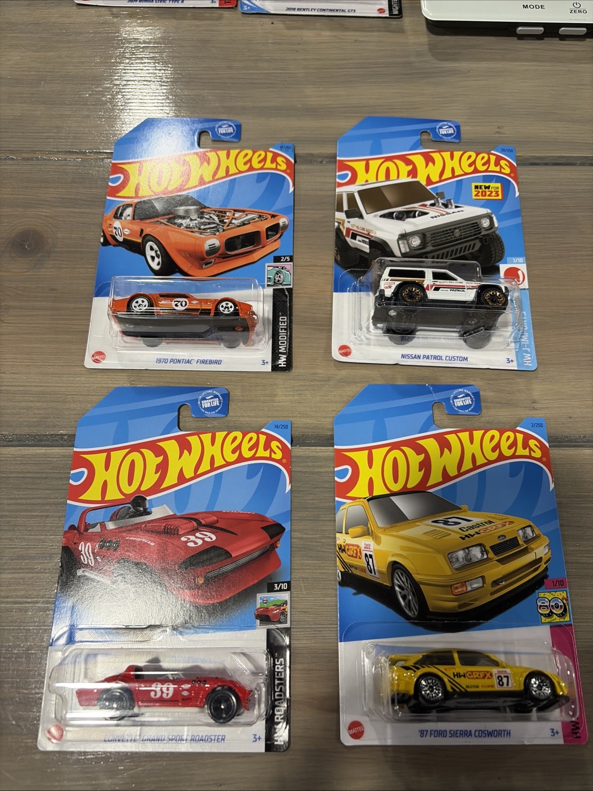 Hot Wheels 2023 Kroger Exclusive Set Of 4