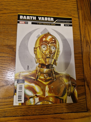 Marvel Comics Star Wars Darth Vader #25 Galactic Icons Cover C-3PO
