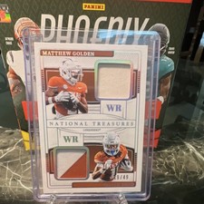 Panini 2025 National Treasures Collegiate Team Dual Materials Golden/Bond /49