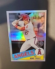 🔥2020 Mike Trout REFRACTOR Topps Chrome - 1985 Topps Mike Trout #85TC-1🔥