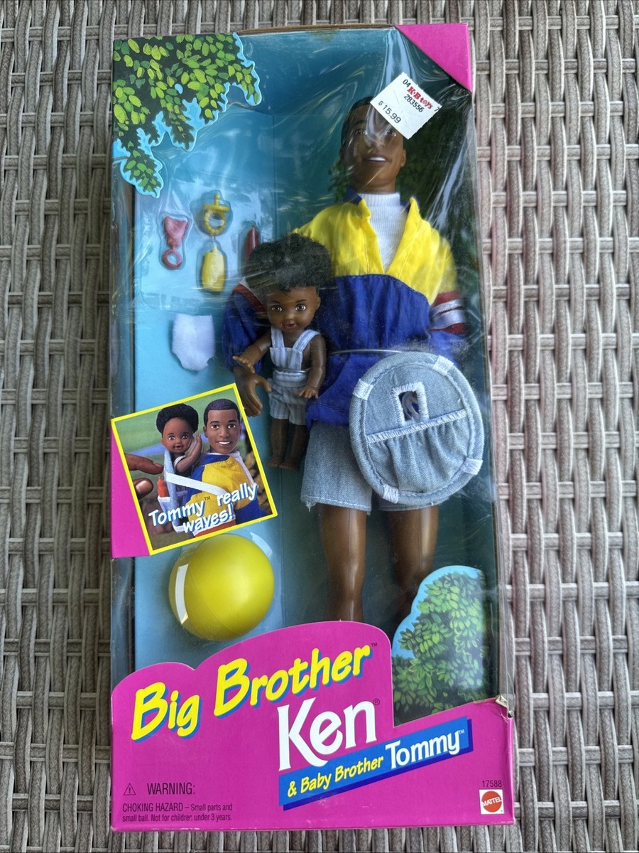 BOY KEN / ONE FAMILY 1997年リリース BIG SHIP RARE 1996 Big Brothwe Ken & Baby Brother Tommy African American
