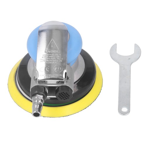 .Air Sander 5in Orbital Pneumatic Sanding Machine 12000RPM Palm Grinder For - Picture 8 of 23