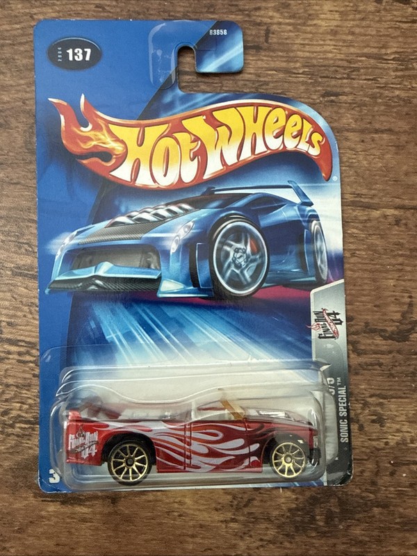 HOT WHEELS - 2004 - FINAL RUN #5 of 5 - SONIC SPECIAL - #137 - RED - MINI TRUCK