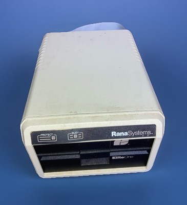 Vintage Apple Rana Systems Elite One Floppy Disk Drive - Untested